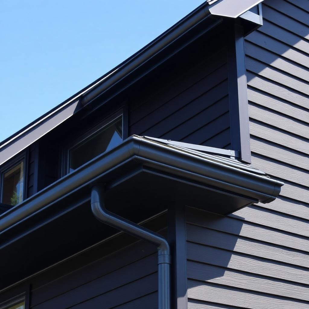 Modern Black Trim